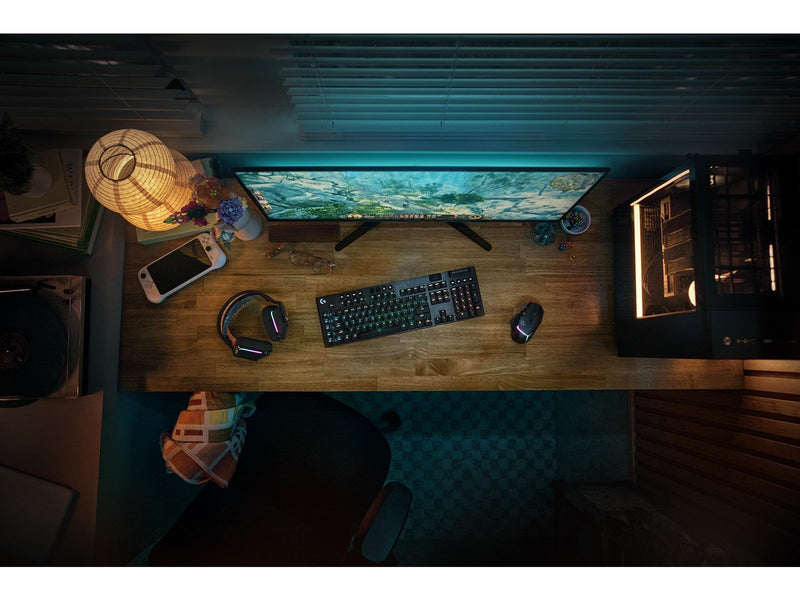 Logitech G915 X LIGHTSPEED - Clicky - 100% - Gaming Tastaturen - Nordisch - Schwarz