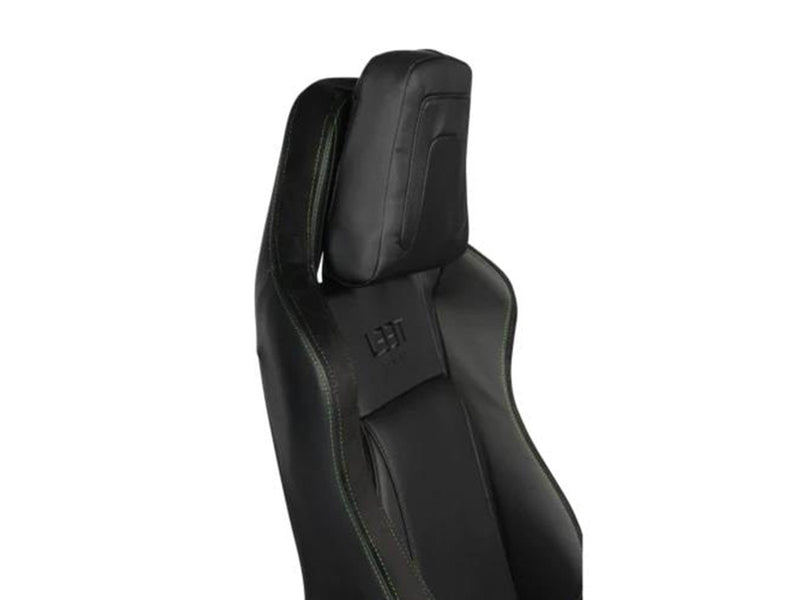 L33T E-Sport Pro Comfort Gaming Chair (PU) Black Gaming Stuhl - Schwarz - PU-Leder - 170 kg