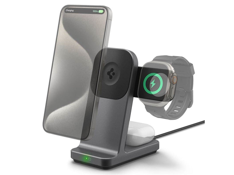 Spigen OneTap Pro 3 3-in-1 Wireless Charging Stand