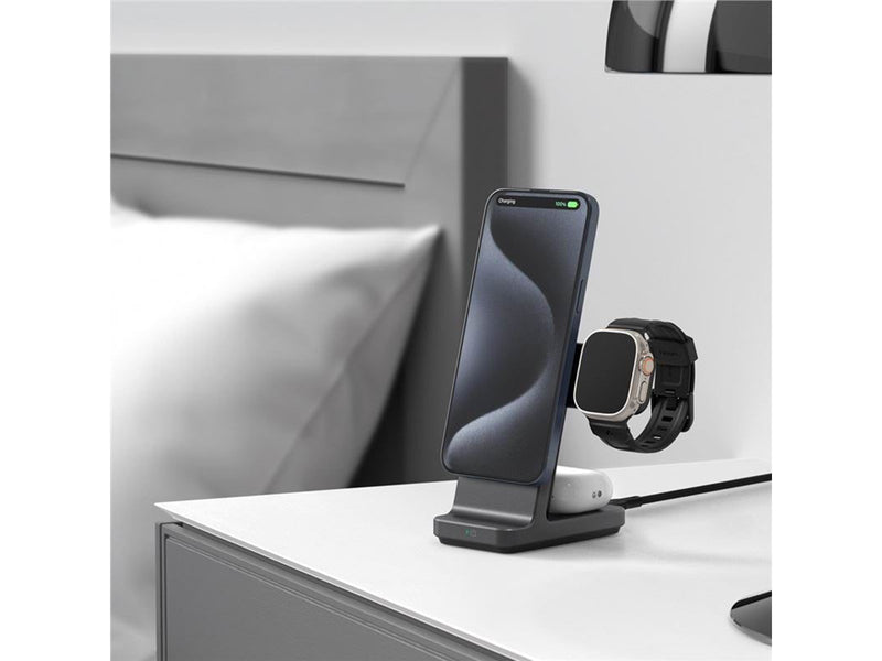 Spigen OneTap Pro 3 3-in-1 Wireless Charging Stand