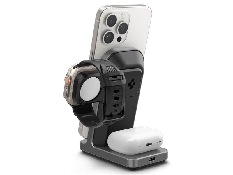 Spigen OneTap Pro 3 3-in-1 Wireless Charging Stand