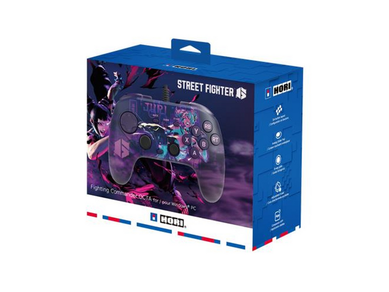 HORI Fighting Commander OCTA (Street Fighter 6 Juri Edition) - Wired Controller - PC