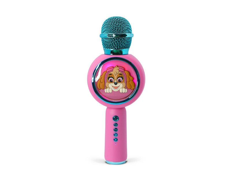 OTL Paw Patrol Skye PopSing LED Karaoke Microphone