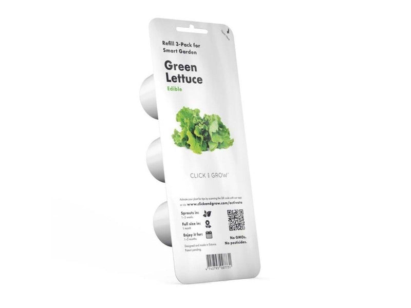 Click & Grow Click and Grow - Smart Garden Refill 3-pack - Green Lettuce (SGR32X3)