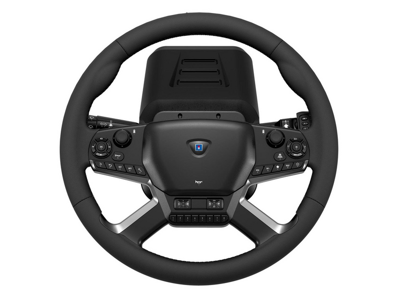HORI Force Feedback Truck Control System - Wired Wheel, gamepad and pedals set - PC