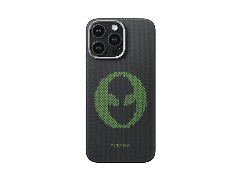 PITAKA x Aries Tactile Woven Case Alien - iPhone 16 Pro