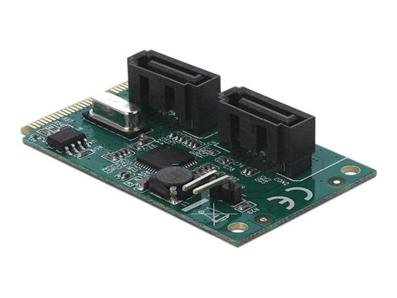 DeLOCK - Storage Controller (RAID) - SATA 6Gb/s - PCIe 2.0 Mini Card