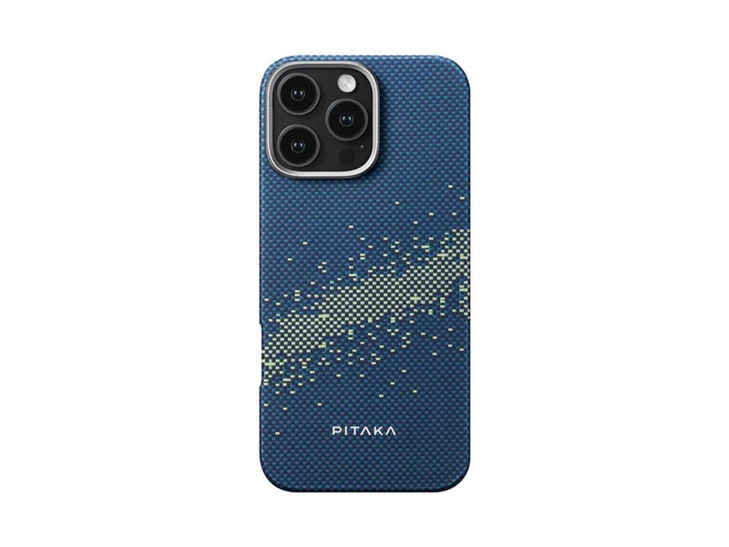 PITAKA Tactile Woven Case StarPeak Milky Way Galaxy - iPhone 16 Pro