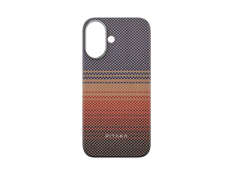 PITAKA Tactile Woven Case Sunset - iPhone 16