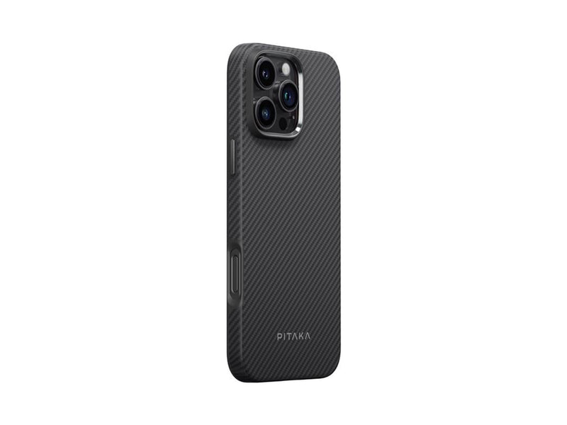 PITAKA Military-Grade Protective Case Black/Grey Twill - iPhone 16 Pro Max