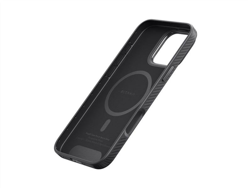 PITAKA Military-Grade Protective Case Black/Grey Twill - iPhone 16 Pro Max