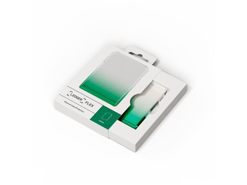 Ledger Flex Silicon Case dark green