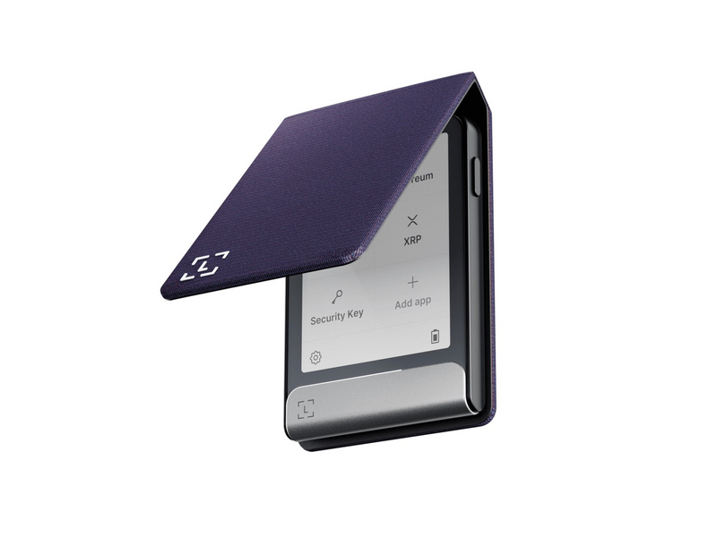 Ledger Flex Magnet Folio party aubergine