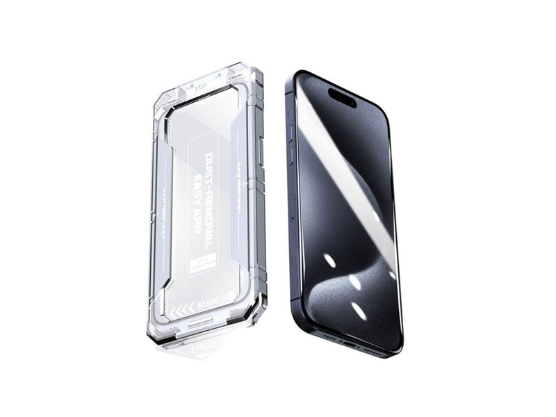 Mobile Origin Yellow Screen Guard with easy application iPhone 16 Pro
