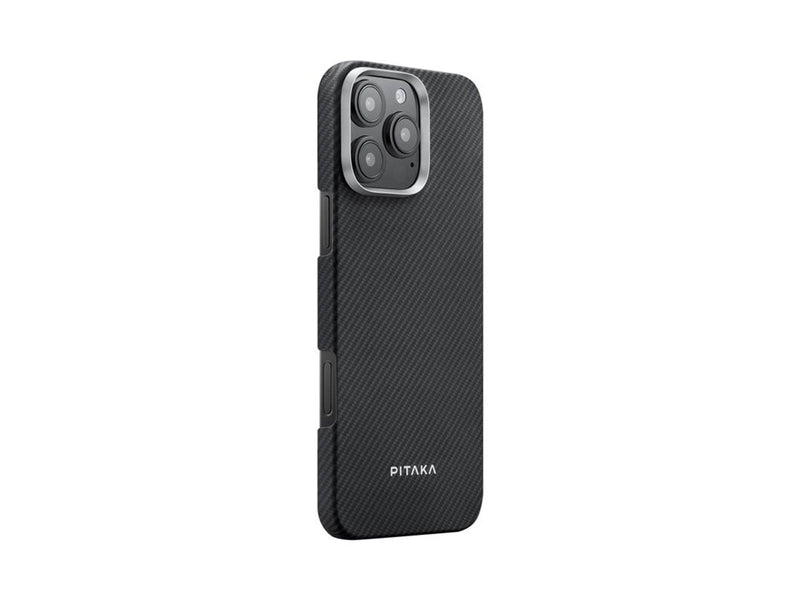 PITAKA Ultra-Slim Case Black/Grey Twill - iPhone 16 Pro Max