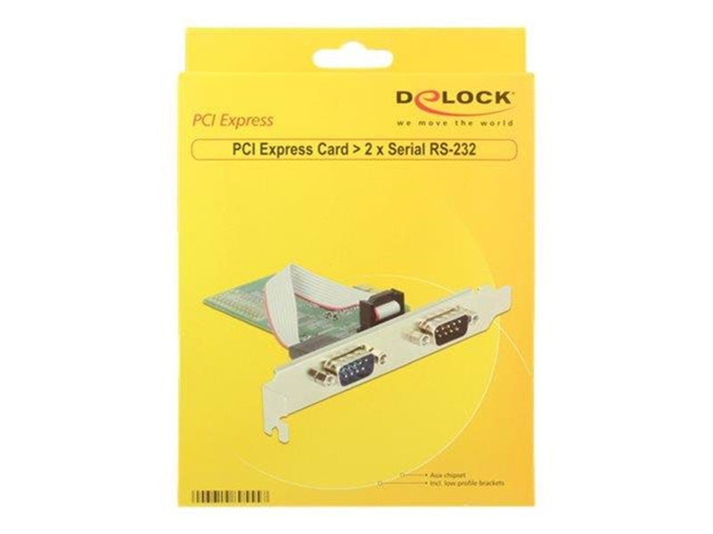 DeLOCK PCI Express Card  2 x Serial RS-232