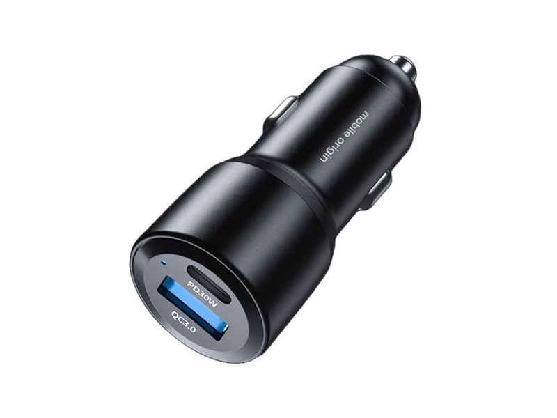 Mobile Origin Car Charger 60W USB-C and USB-A