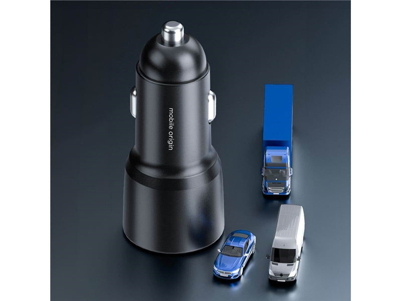 Mobile Origin Car Charger 60W USB-C and USB-A