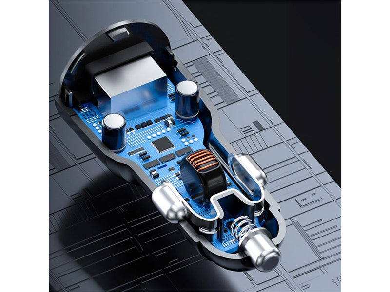 Mobile Origin Car Charger 60W USB-C and USB-A