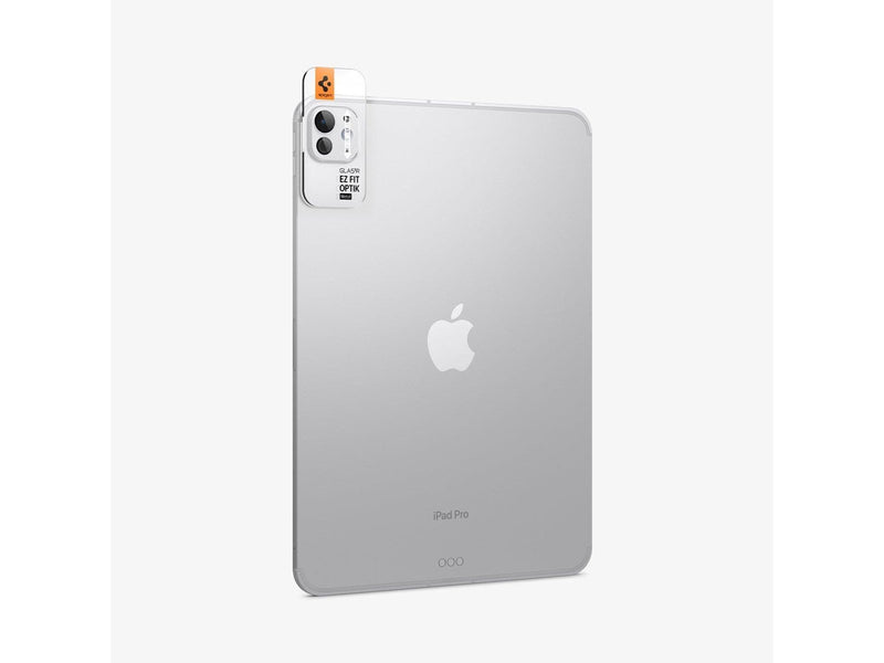 Spigen Glass tR EZ Fit Optik Metal 1 Pack silver - iPad Pro 13" 2024 / iPad Pro 11" 2024