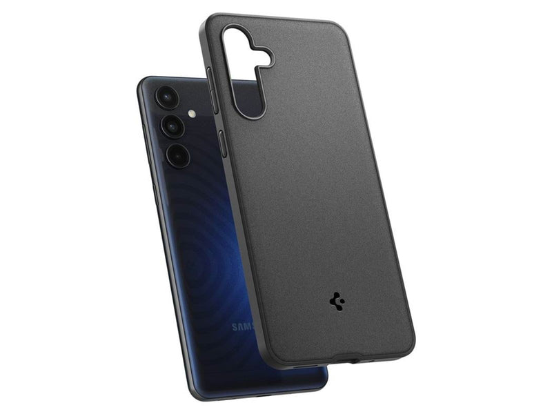 Spigen Essential sandblast matte black - Samsung Galaxy M55 5G