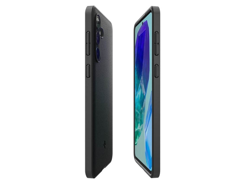 Spigen Essential sandblast matte black - Samsung Galaxy M55 5G