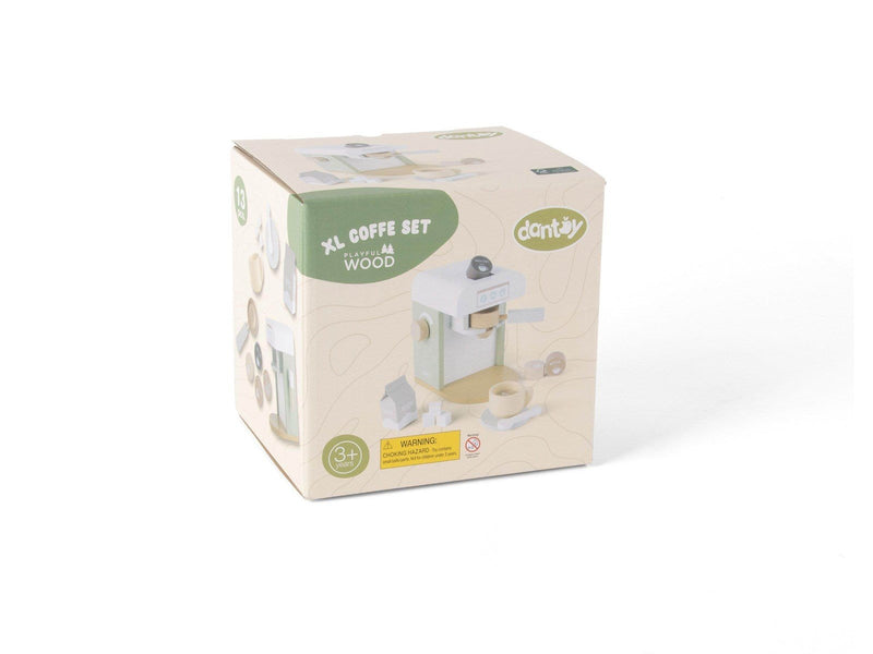 Dantoy Playful Wood Coffee Machine XL