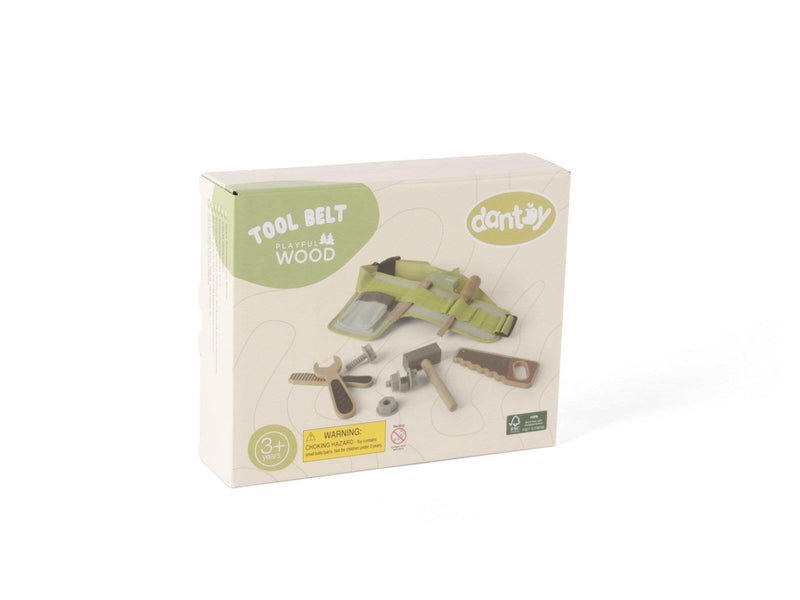 Dantoy Playful Wood Tool Belt