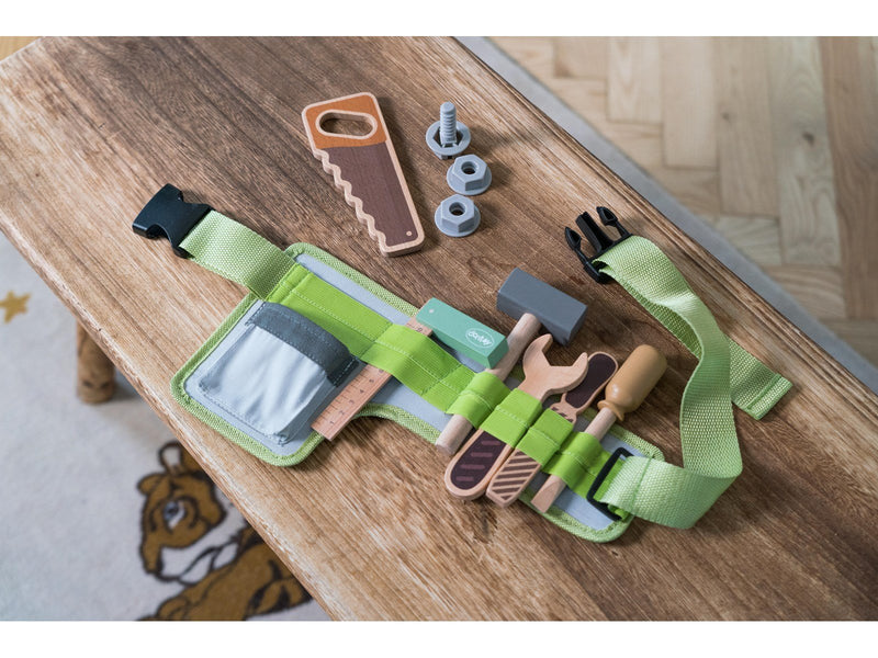 Dantoy Playful Wood Tool Belt