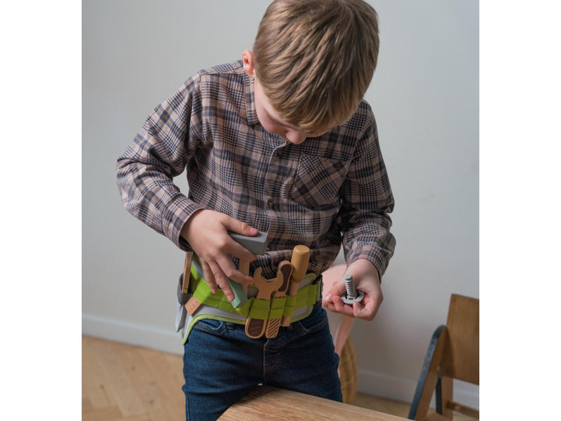 Dantoy Playful Wood Tool Belt