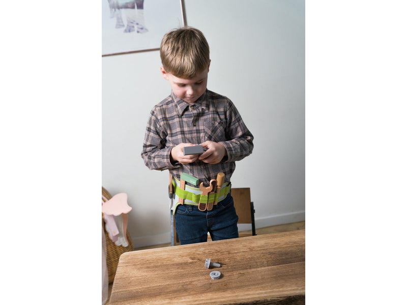 Dantoy Playful Wood Tool Belt