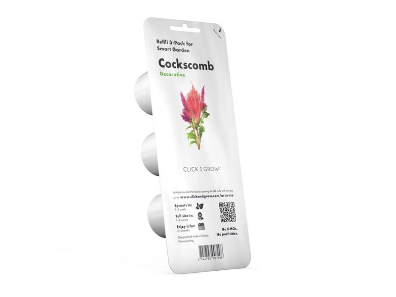 Click & Grow Click and Grow - Smart Garden Refill 3-pack Cockscomb