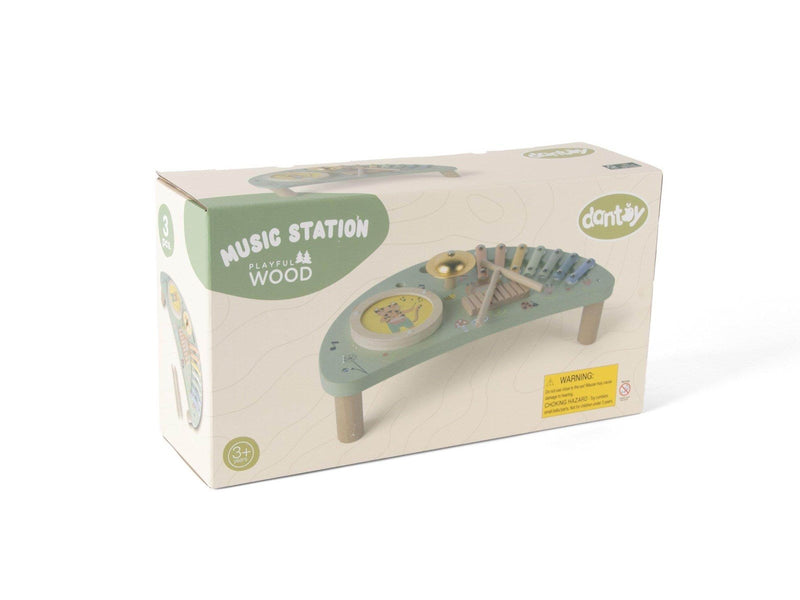 Dantoy Playful Wood Music Station
