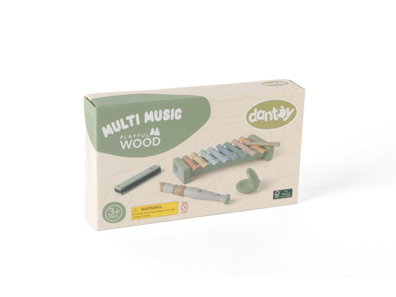 Dantoy Playful Wood Music Set