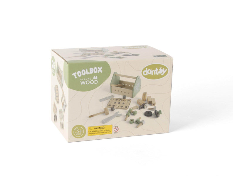 Dantoy Playful Wood Toolbox