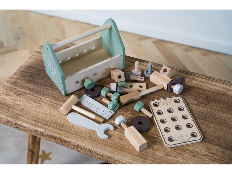 Dantoy Playful Wood Toolbox