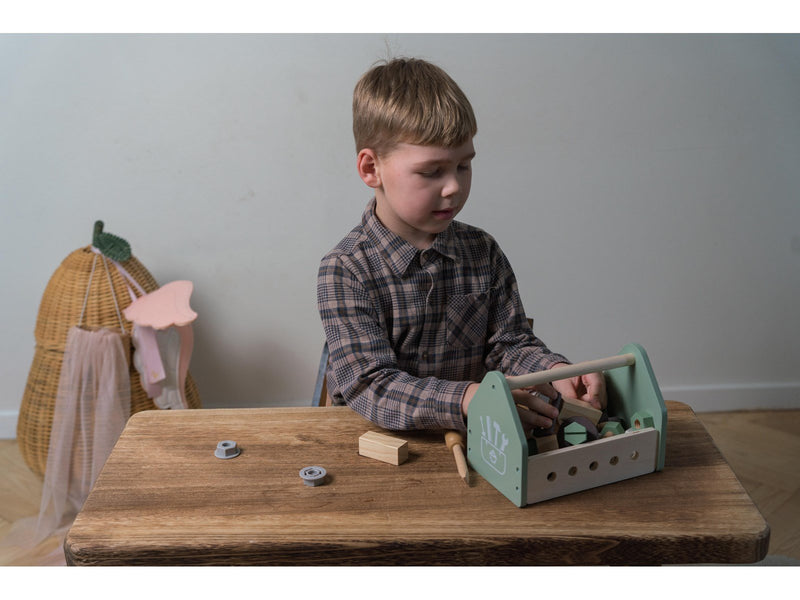 Dantoy Playful Wood Toolbox