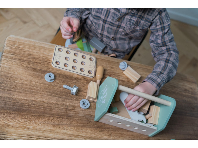 Dantoy Playful Wood Toolbox
