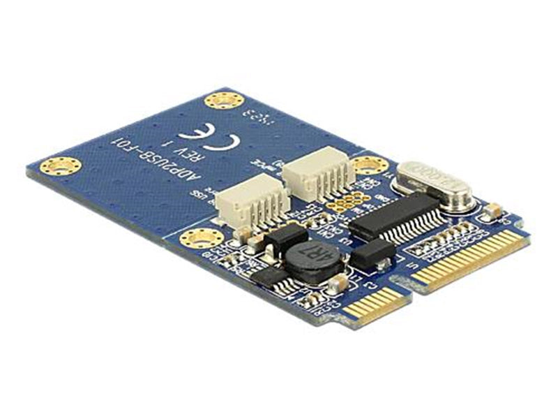 DeLOCK MiniPCIe I/O PCIe full size 2 x USB 2.0
