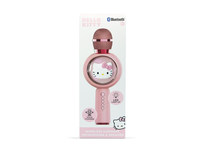 OTL Hello Kitty PopSing LED Karaoke Microphone