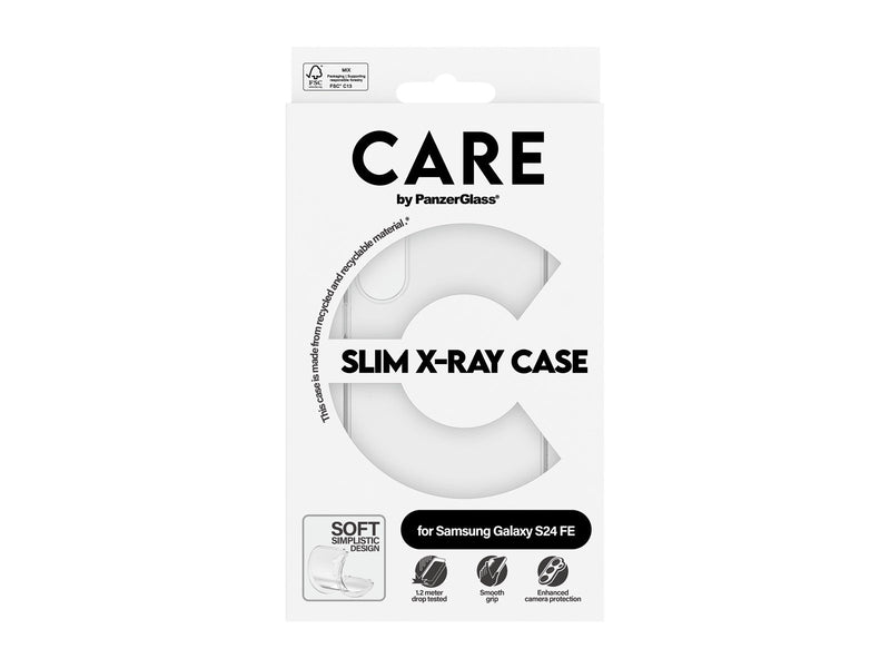 CARE by PanzerGlass Fashionable Case Transparent X-Ray Soft Basic Samsung Galaxy S24 FE