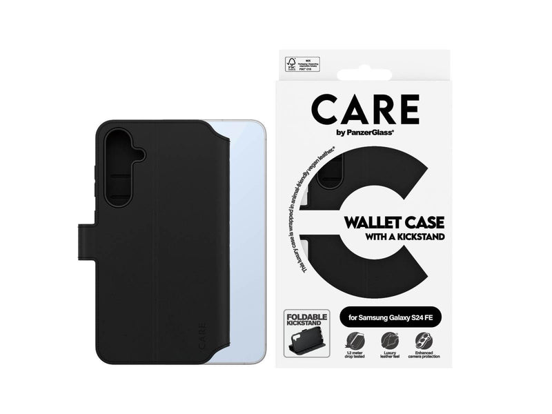 CARE by PanzerGlass Feature Wallet Case w. Kickstand Samsung Galaxy S24 FE