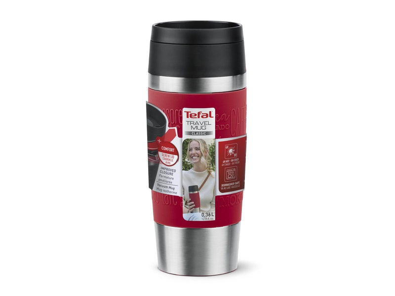 Tefal Travel Mug Classic 0.36L Dark Red