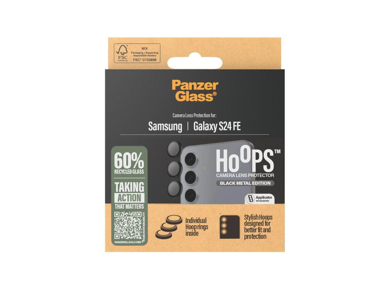 PanzerGlass Hoops™ Black Lens Protector Samsung Galaxy S24 FE
