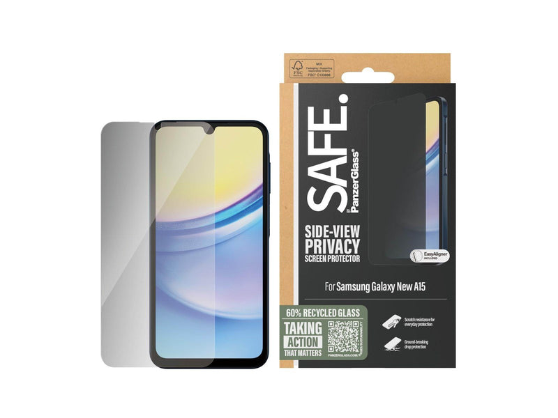 SAFE. by PanzerGlass Privacy Screen Protector Samsung Galaxy A16 | A16 5G | Ultra-Wide Fit
