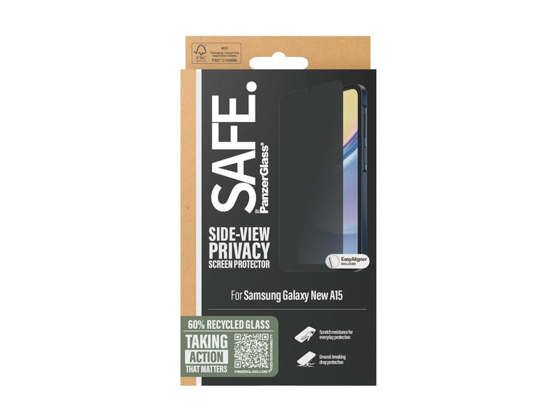 SAFE. by PanzerGlass Privacy Screen Protector Samsung Galaxy A16 | A16 5G | Ultra-Wide Fit