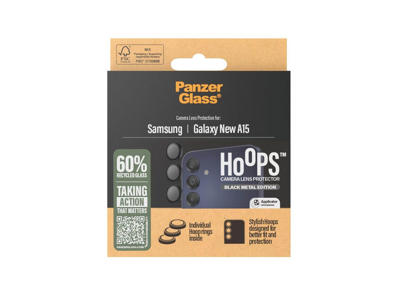 PanzerGlass Hoops™ Black Lens Protector Samsung Galaxy A16