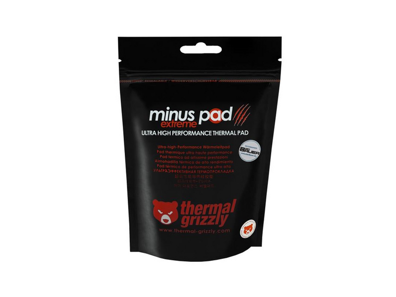 Thermal Grizzly Minus Pad Extreme - 100 X 100 X 1.5 mm - Thermoplatte