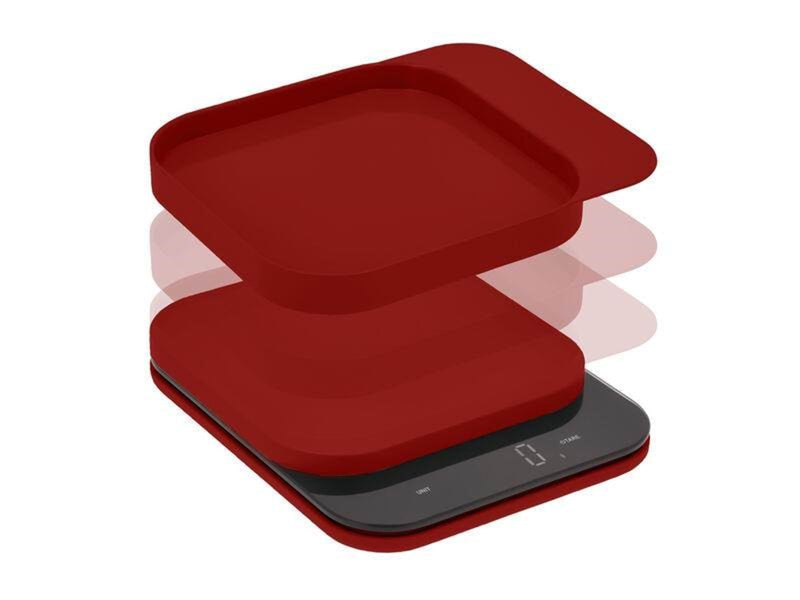 Rosti Küchenwaagen - Mensura kitchen scales - Red