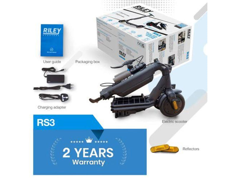 Riley RS3 Electric Scooter - 20km/h 250W